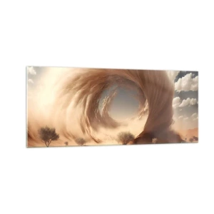 Schilderen op glas - Open portaal - 100x40 cm