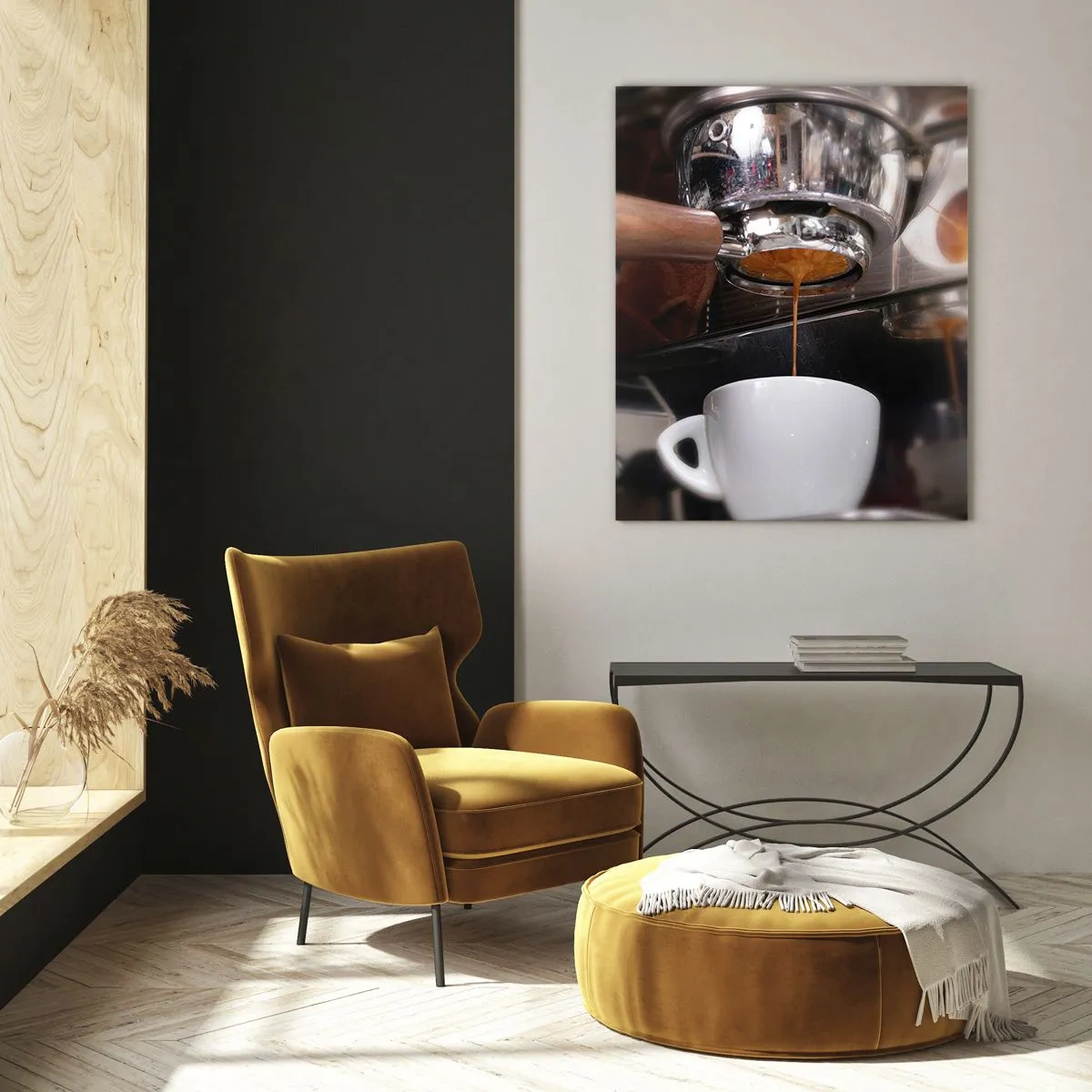Schilderen op glas - Goede tijd van de dag - 50x70 cm