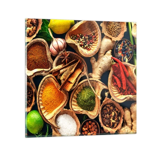 Schilderen op glas - Neem wat je wilt - 70x70 cm