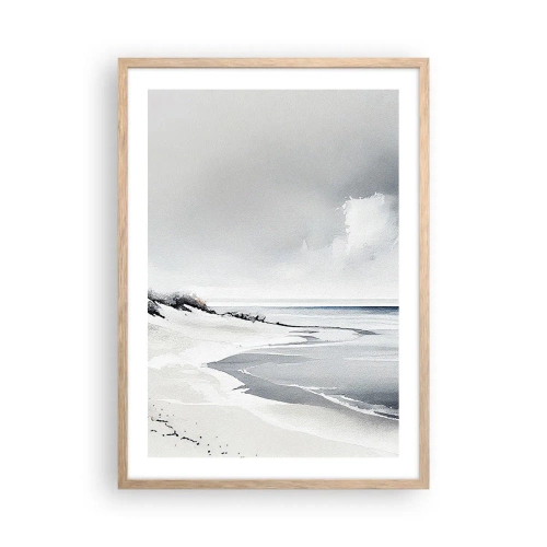 Een poster in een licht eiken lijst - Voor altijd samen - 50x70 cm