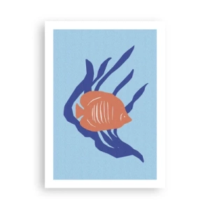 Poster - Bewoonster van koraalwateren - 50x70 cm