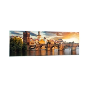 Schilderen op glas - Eeuwenlang mooi - 160x50 cm