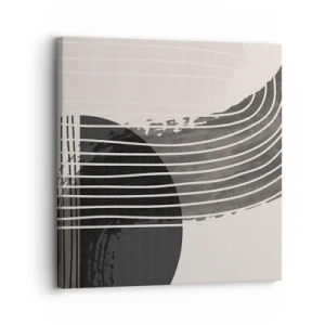 Schilderen op canvas - Daar en terug - 30x30 cm