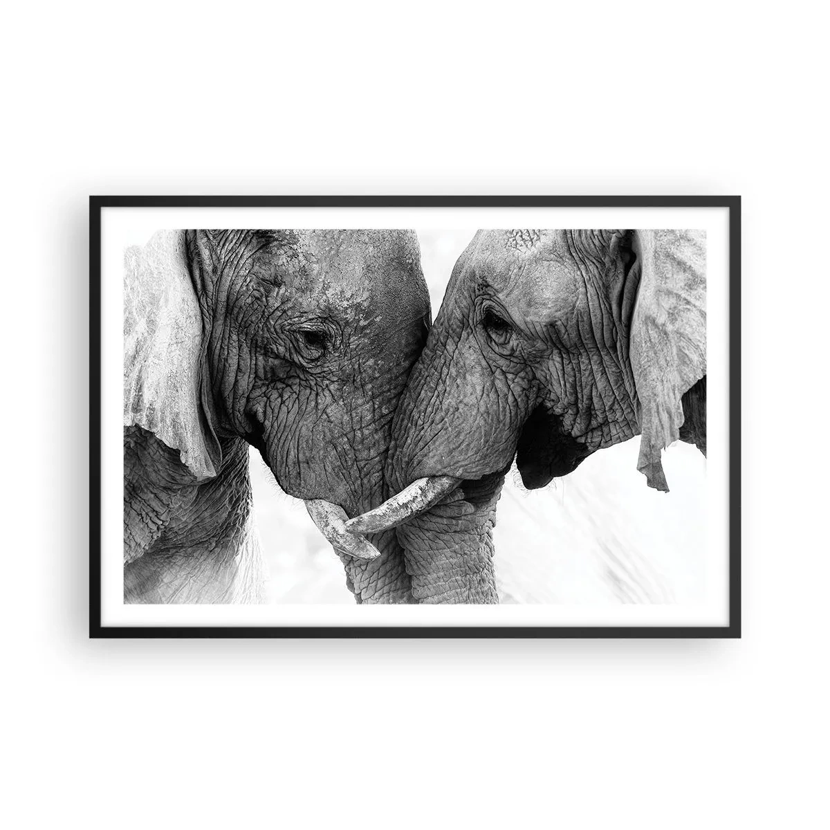 Poster in een zwarte lijst - Oprechte bekentenis - 91x61 cm