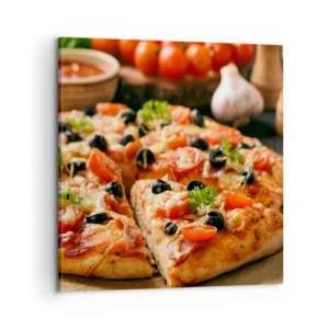 Schilderen op canvas - Je bent er weer mee weggekomen - 60x60 cm