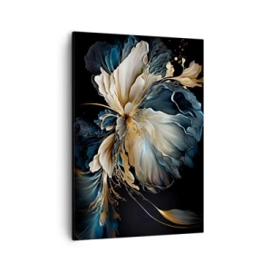 Schilderen op canvas - Sprookjesachtige varenbloem - 50x70 cm