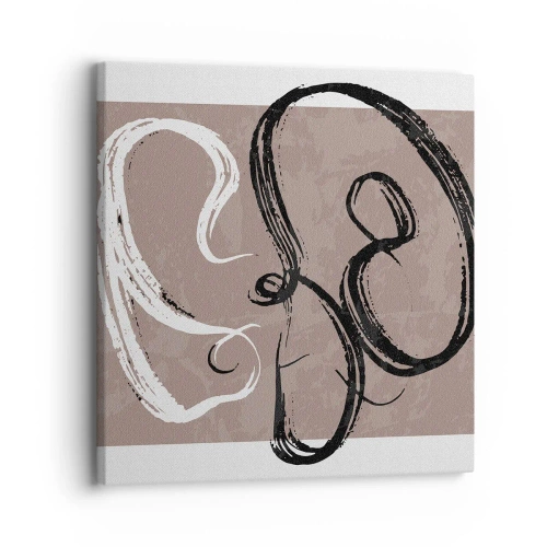 Schilderen op canvas - Compositie – de zoektocht naar volheid - 30x30 cm