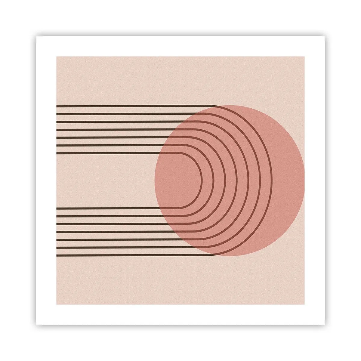 Poster - Onweerstaanbare aantrekkingskracht - 50x50 cm