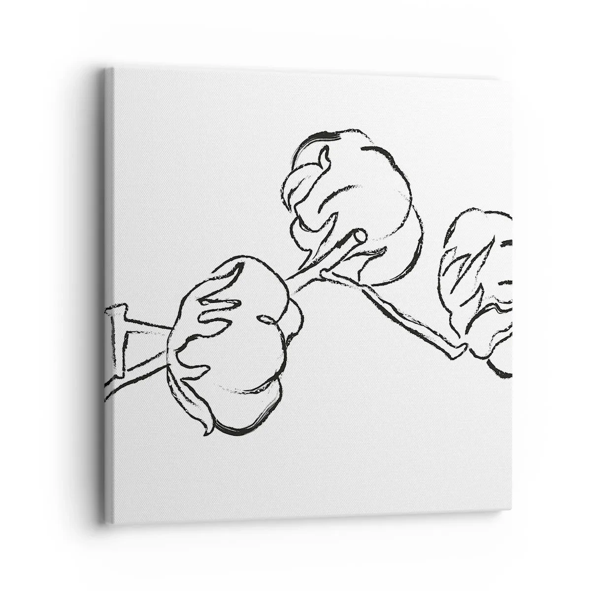 Schilderen op canvas - Katoen dons - 30x30 cm