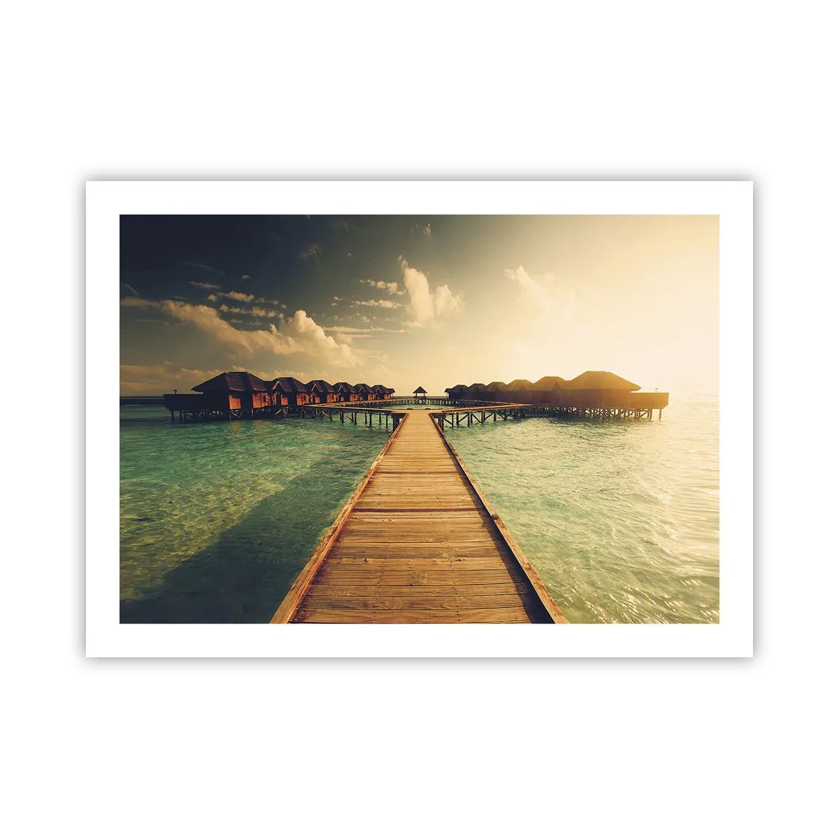 Poster - Een warme uitnodiging - 70x50 cm