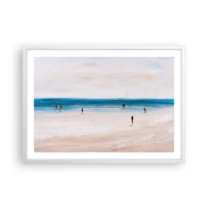 Poster in een witte lijst - Een natuurlijke behoefte - 70x50 cm