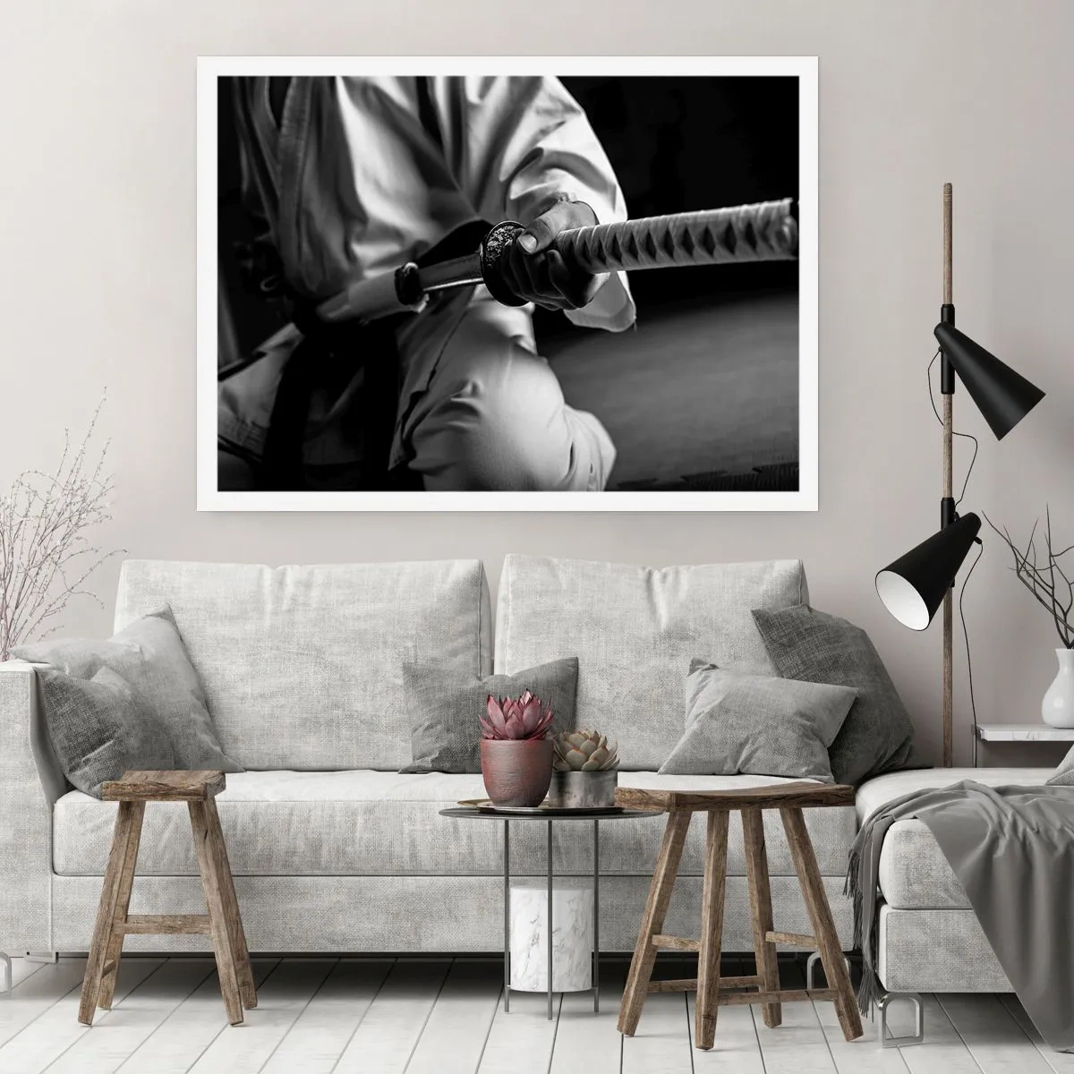 Poster - Ziel van een vechter - 40x30 cm