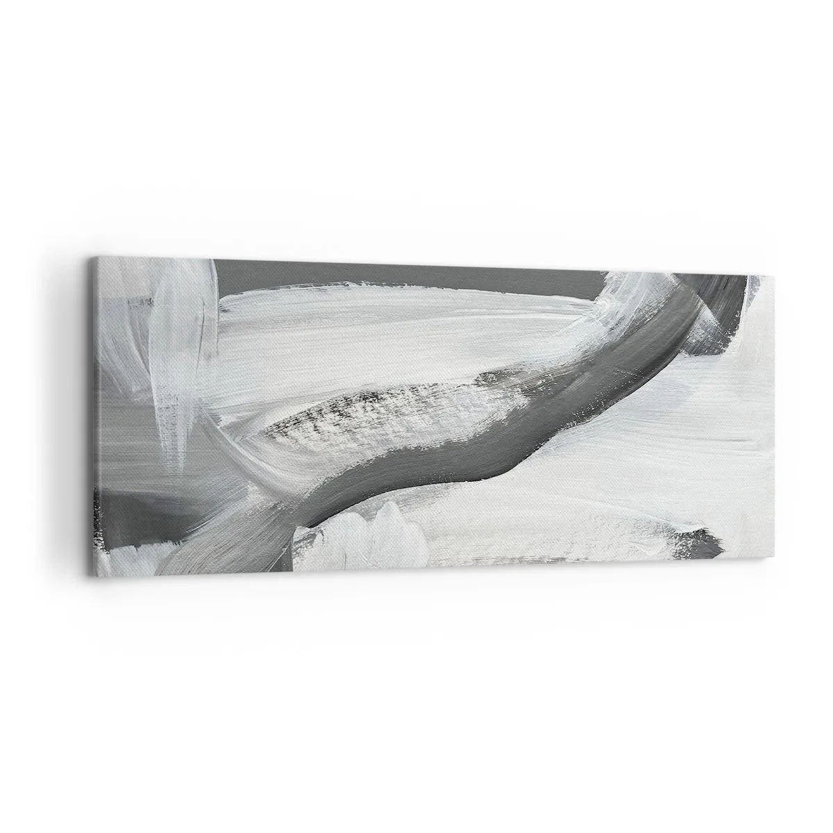Schilderen op canvas - Een beslissende beweging - 120x50 cm