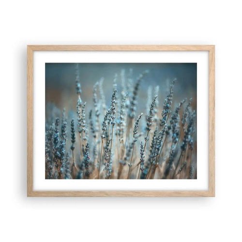 Een poster in een licht eiken lijst - Geurig korenveld - 50x40 cm