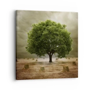Schilderen op canvas - Alle hoop - 30x30 cm