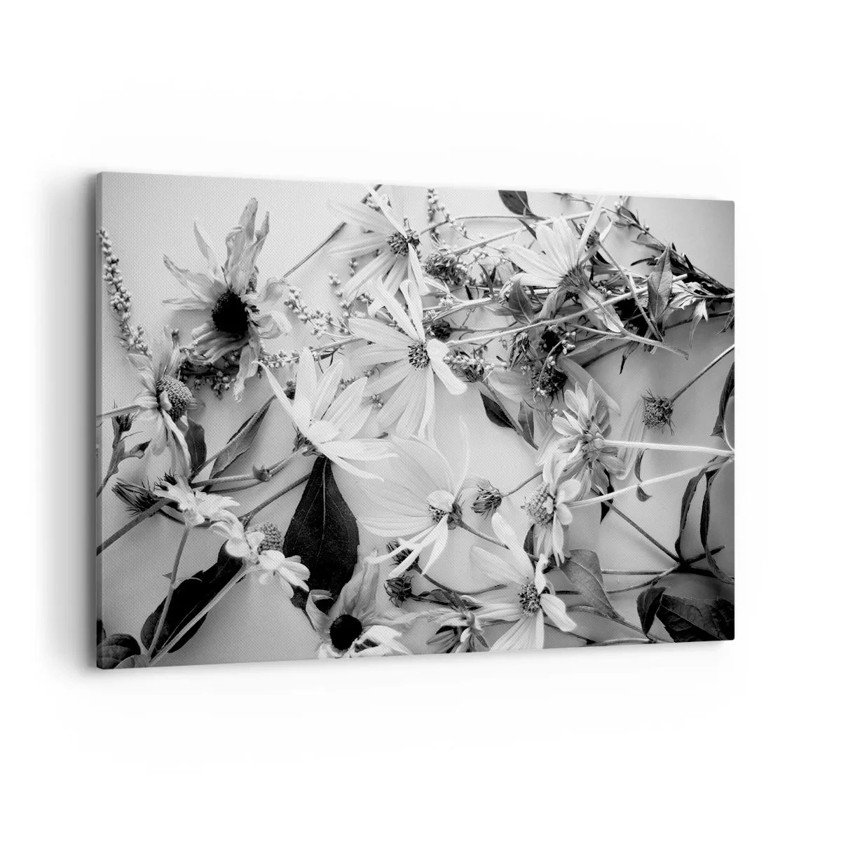 Schilderen op canvas - Niet-boeket bloemen - 120x80 cm