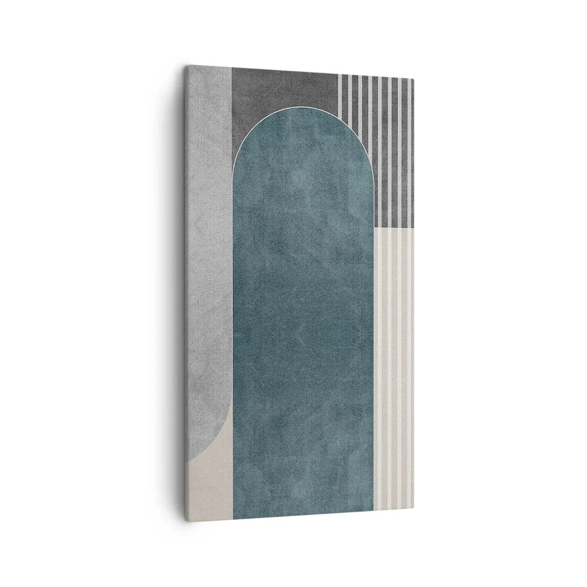 Schilderen op canvas - Compositie op niveau - 45x80 cm