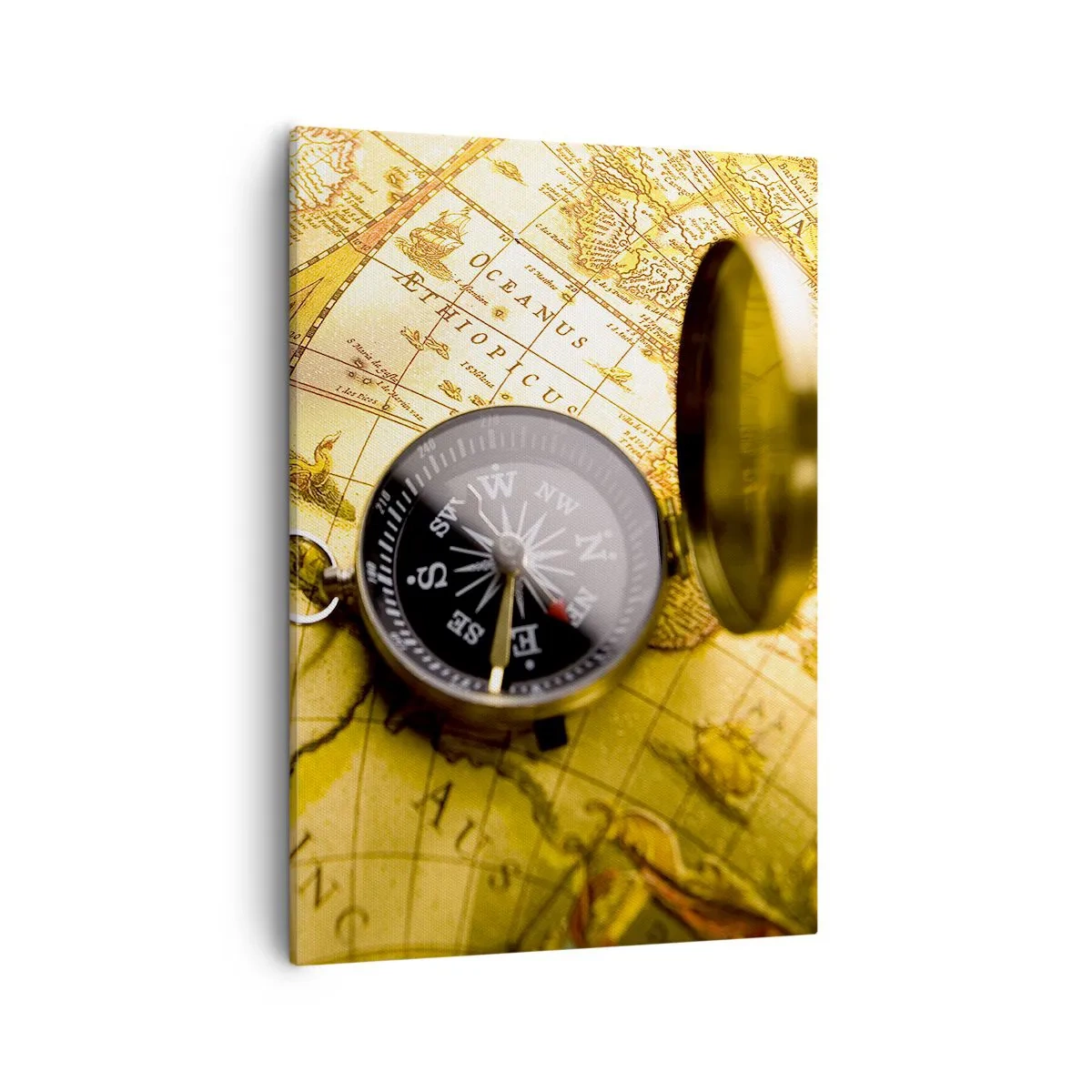 Schilderen op canvas - Of misschien naar het einde van de wereld? - 50x70 cm