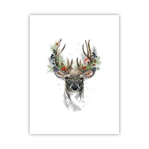 Poster - In een feestelijk gewaad - 30x40 cm