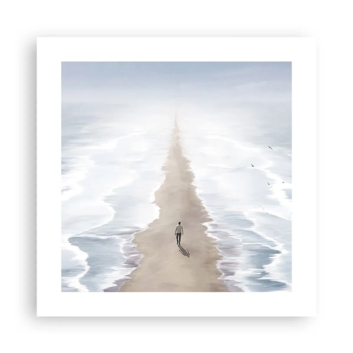 Poster - Een gouden toekomst - 40x40 cm