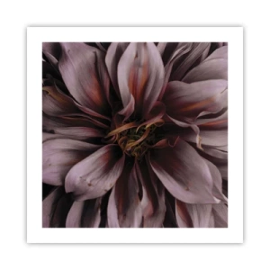 Poster - Een bloemenhart - 50x50 cm