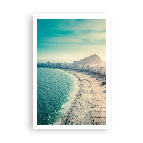 Poster - Eeuwige vakantie in Rio - 61x91 cm