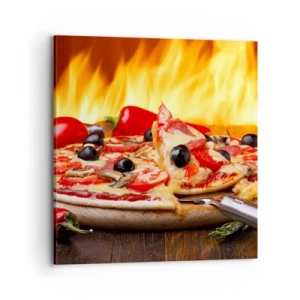 Schilderen op canvas - From Italy with love - 70x70 cm