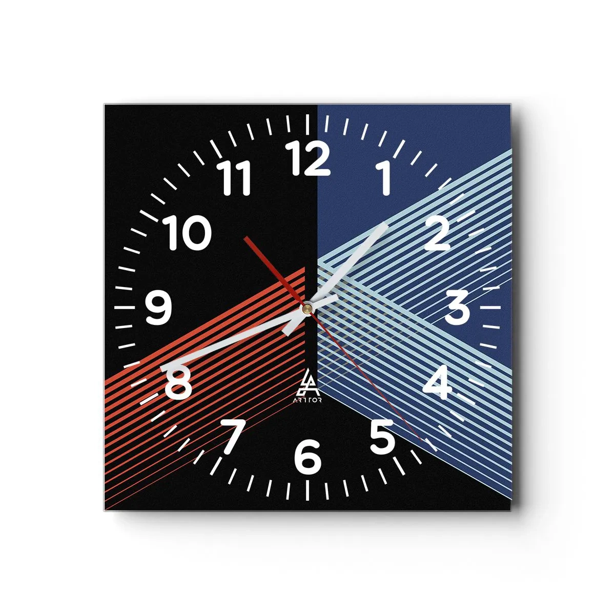 Wandklok - Klok - Een eenvoudig verhaal - 40x40 cm