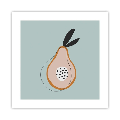 Poster - Doordringen in de aard van de dingen - 40x40 cm