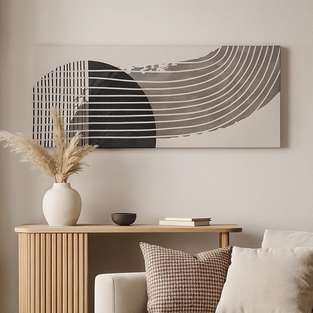 Schilderen op canvas - Daar en terug - 30x30 cm