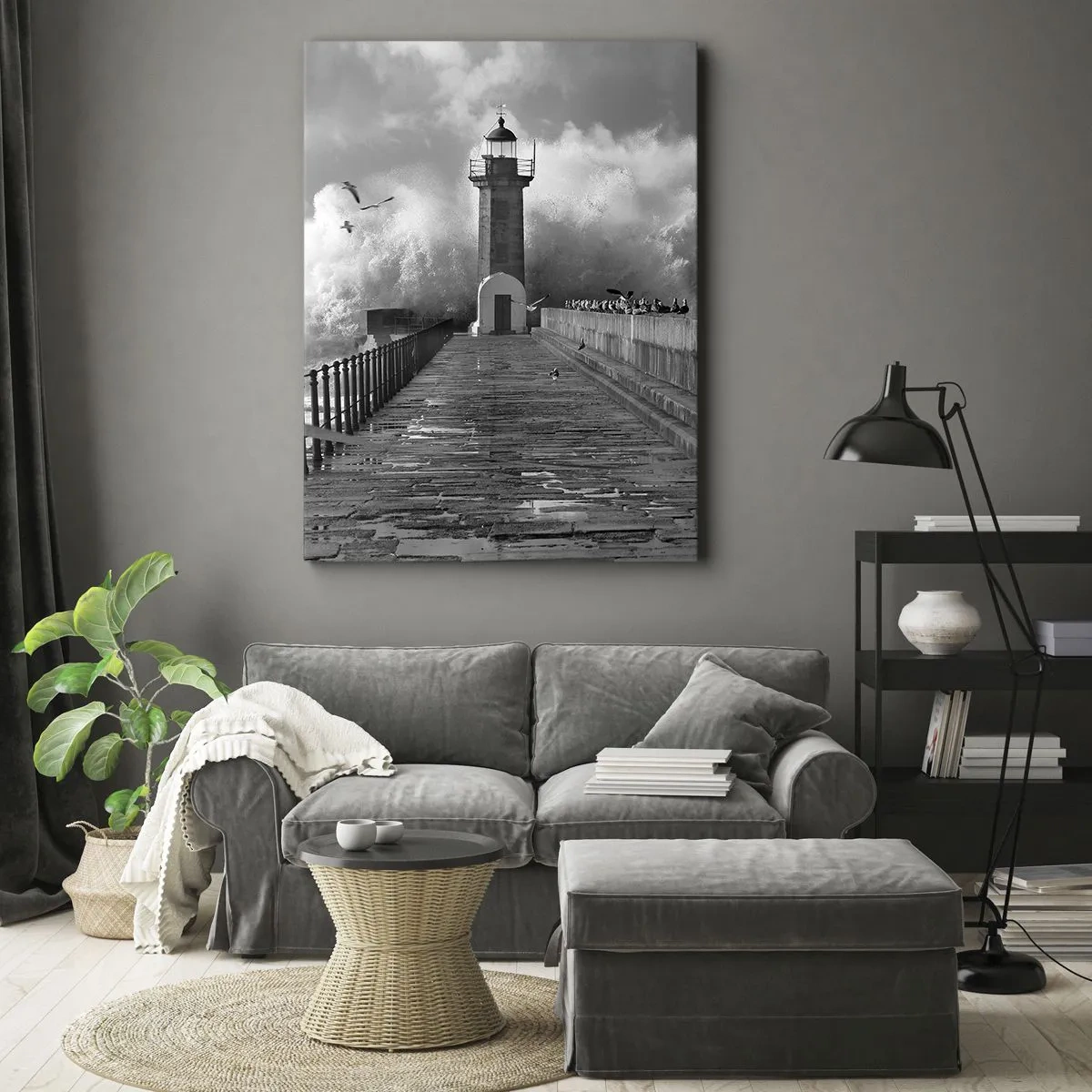 Schilderen op canvas - Onbevreesd - 50x70 cm