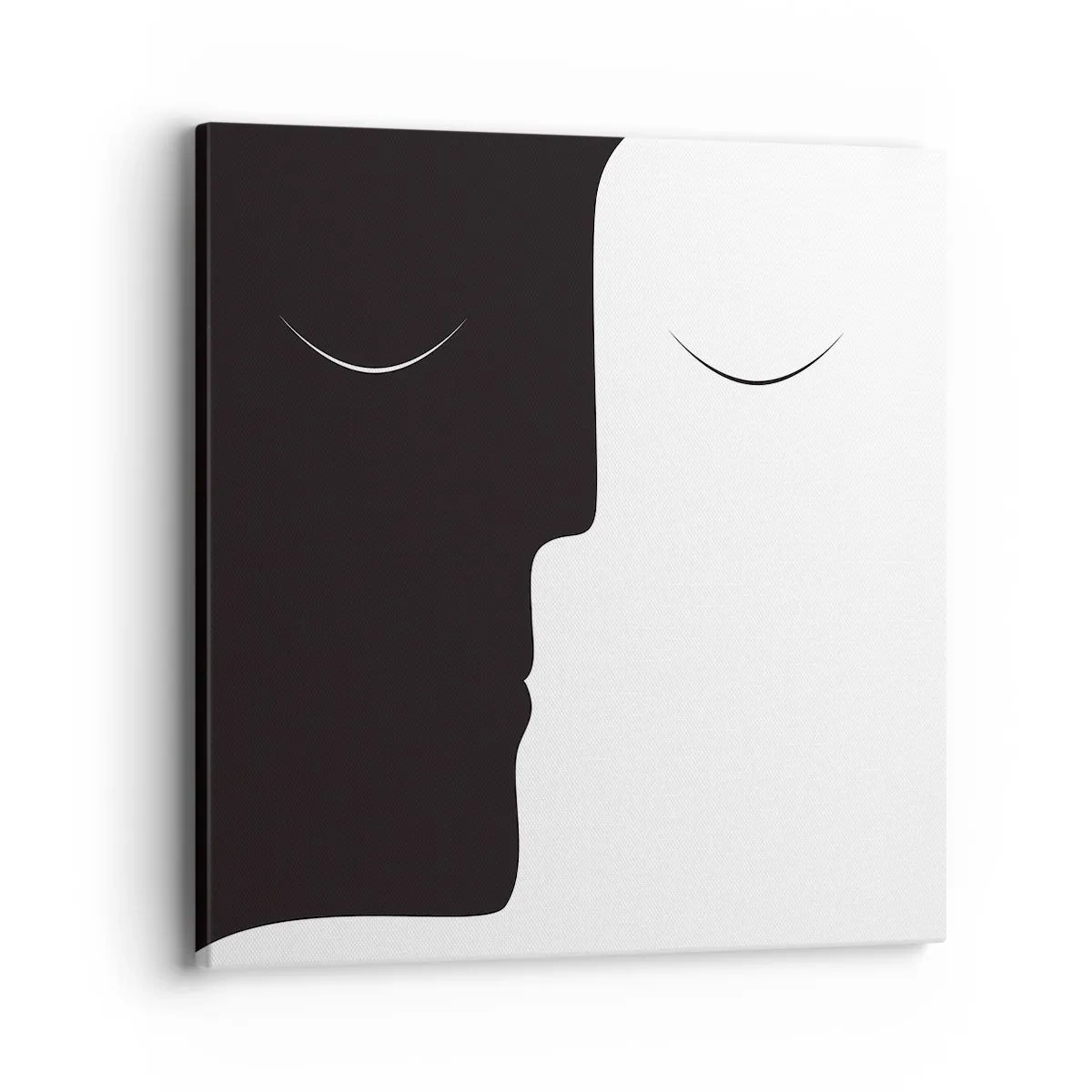 Schilderen op canvas - Eenheid van tegenstellingen - 40x40 cm
