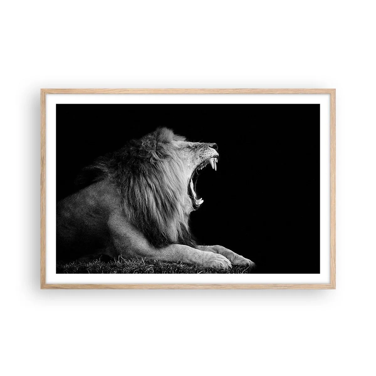 Een poster in een licht eiken lijst - Zonder enige twijfel - 91x61 cm