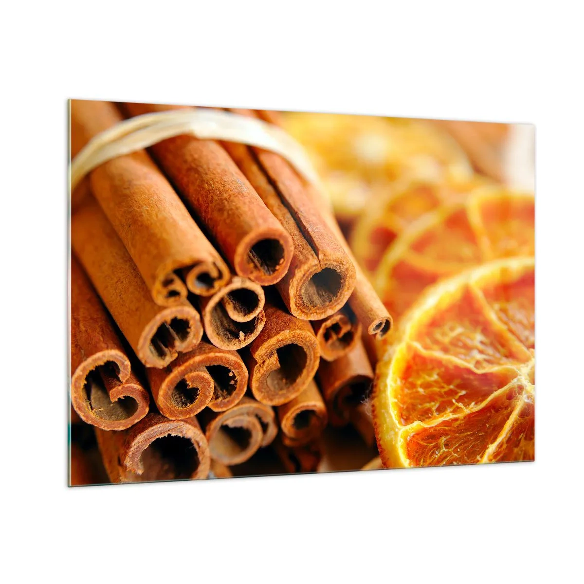 Schilderen op glas - Kun je hun geur ruiken? - 100x70 cm