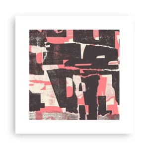 Poster - Al dit lawaai - 30x30 cm