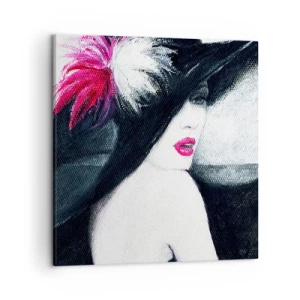 Schilderen op canvas - Altijd een geheim - 50x50 cm