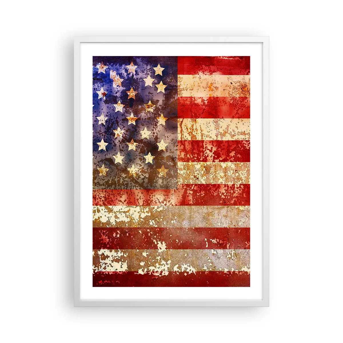 Poster in een witte lijst - Glorie vervaagt niet - 50x70 cm