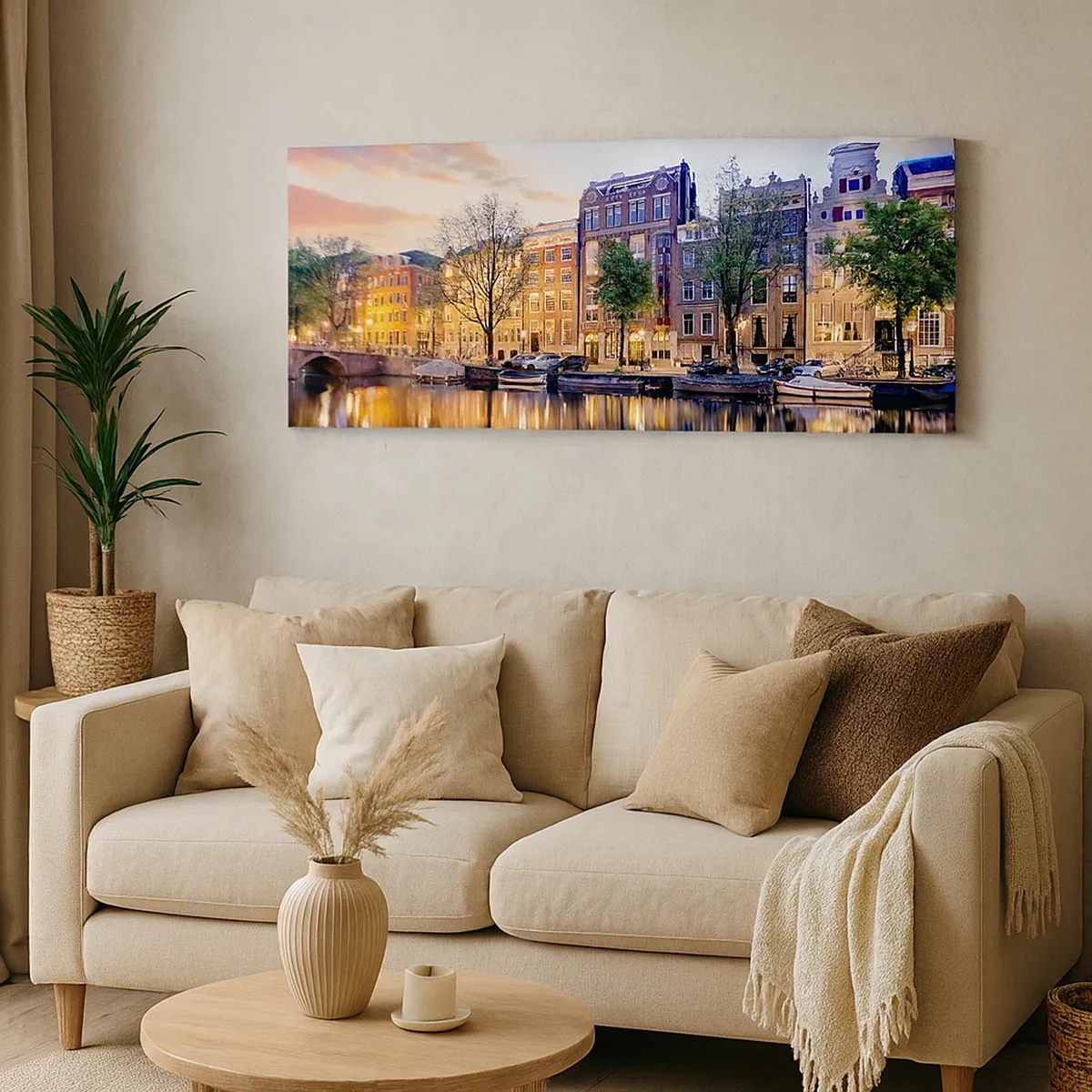 Schilderen op canvas - Ingetogen en serene Nederlandse schoonheid - 30x30 cm