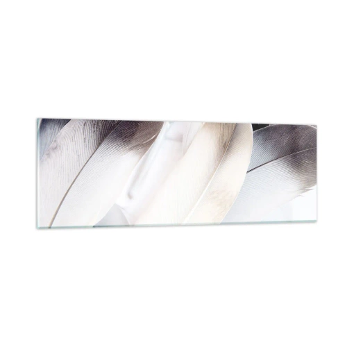 Schilderen op glas - Bijna engelachtig - 90x30 cm