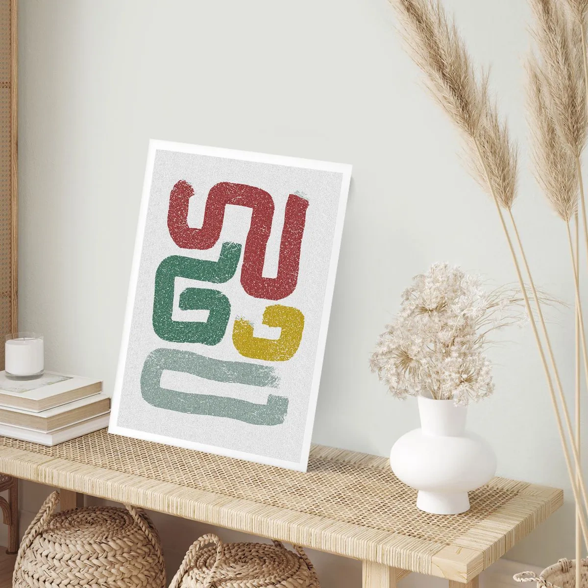 Poster - In een onbekende taal - 50x70 cm