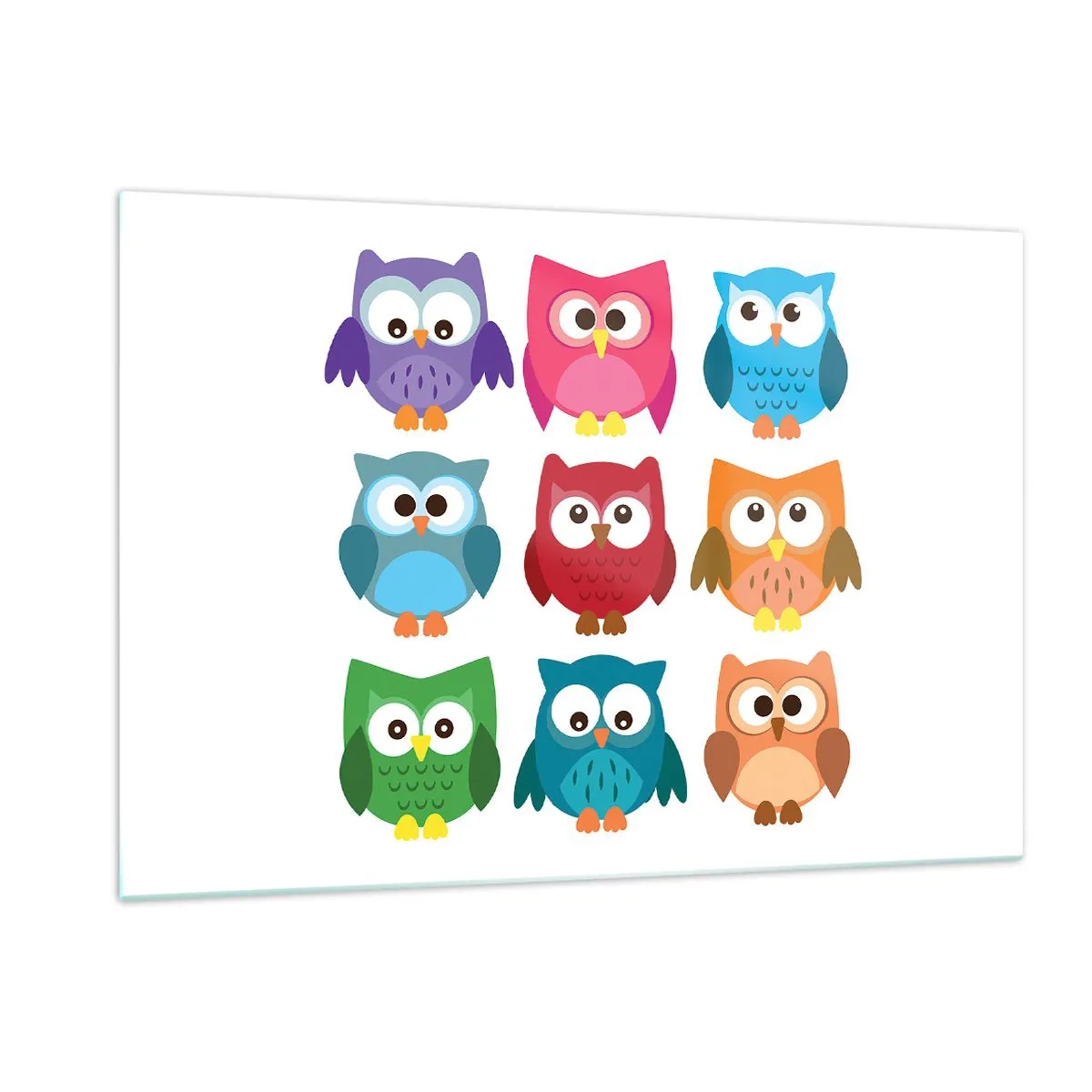 Schilderen op glas - Anders zjn kan grappig zijn - 120x80 cm