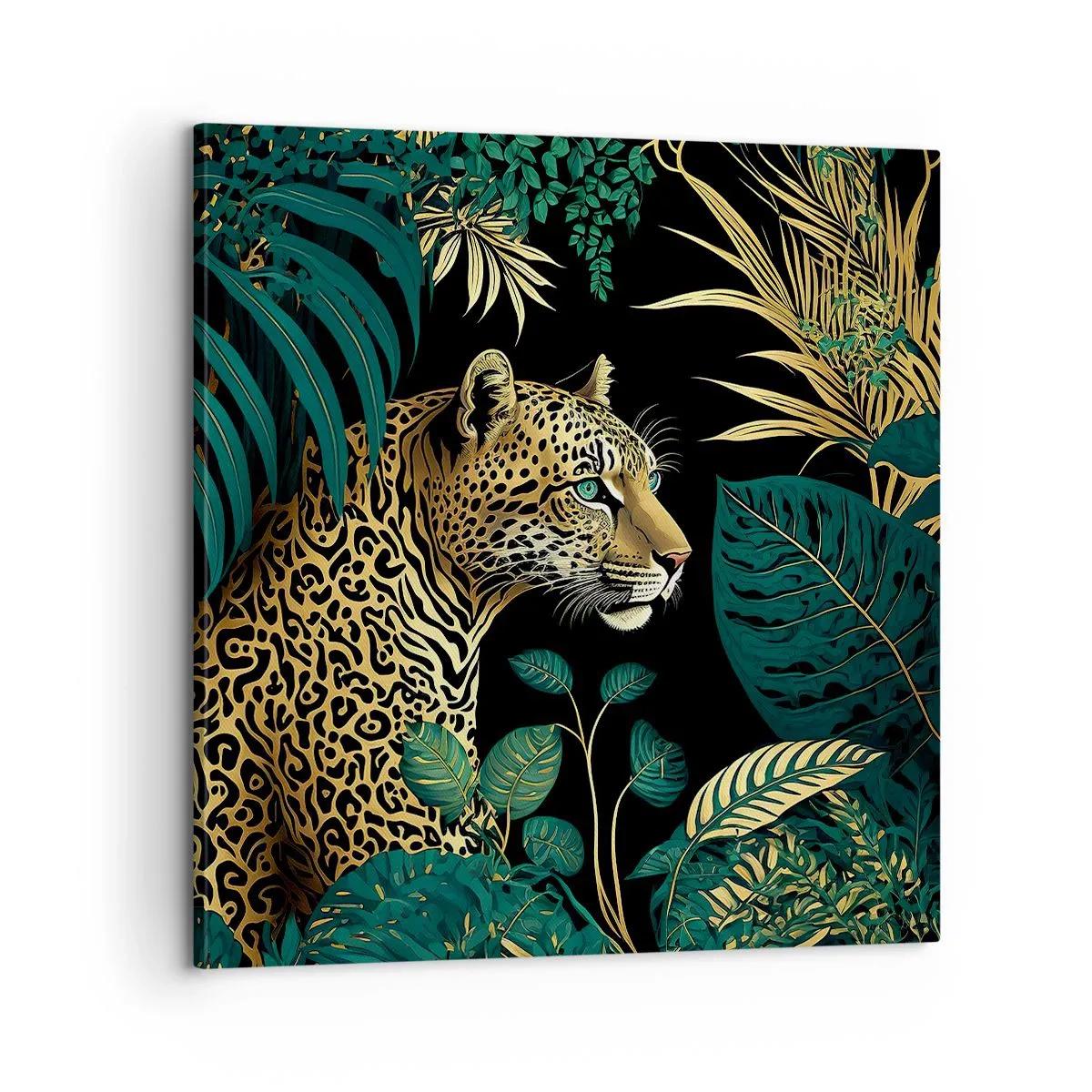 Schilderen op canvas - Een gastheer in de jungle - 60x60 cm