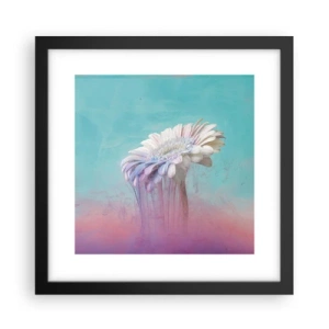 Poster in een zwarte lijst - De bloemenonderwereld - 30x30 cm