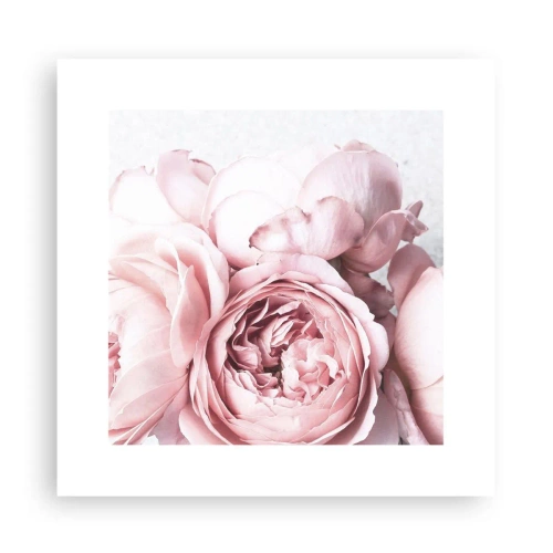 Poster - Voor romantici - 30x30 cm