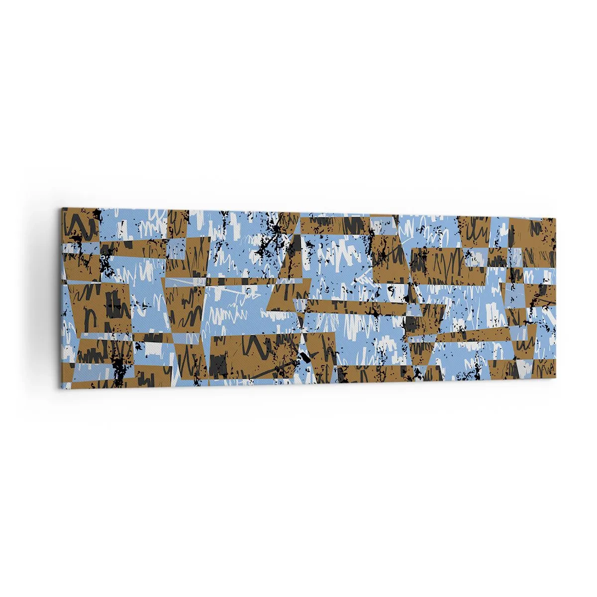 Schilderen op canvas - Een niet-menselijke knipsel - 160x50 cm