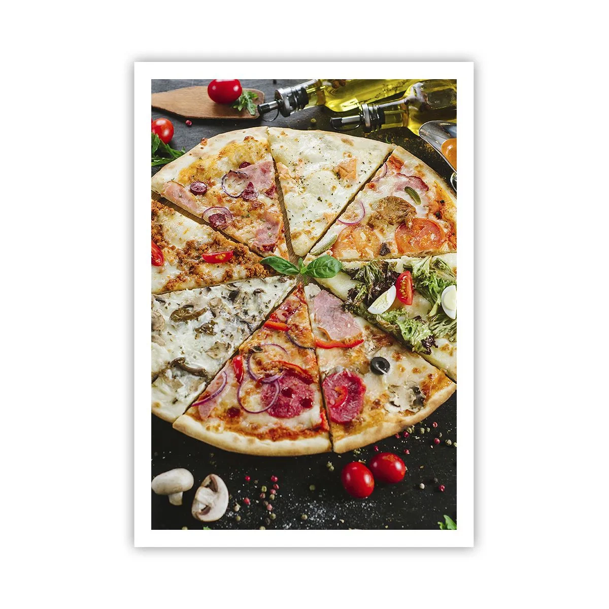 Poster - Een scala aan smaken - 70x100 cm