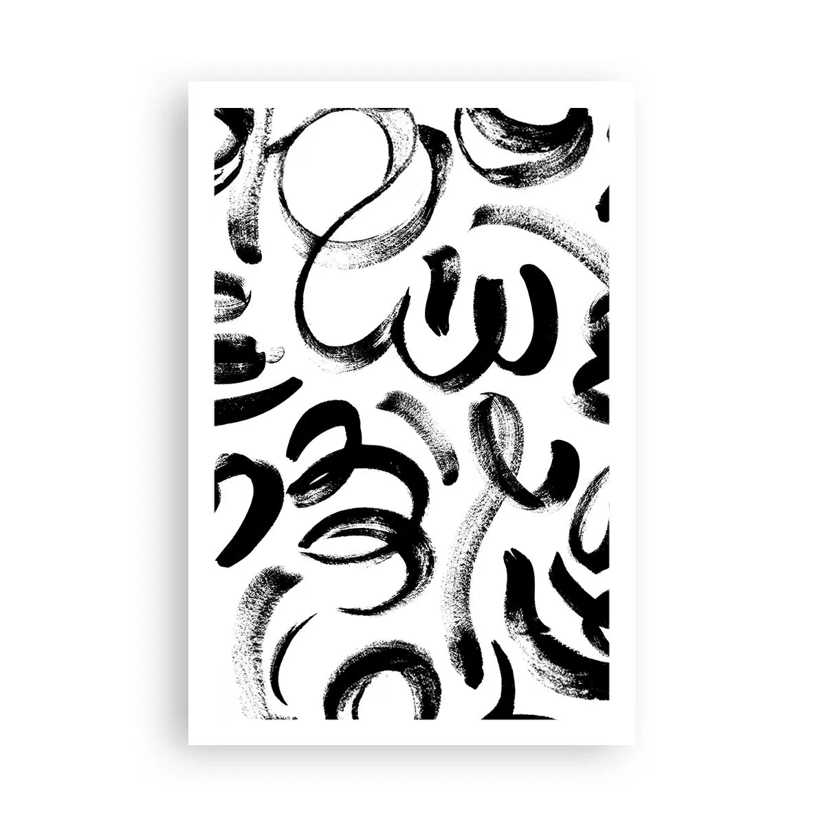Poster - Zwart op wit - 61x91 cm