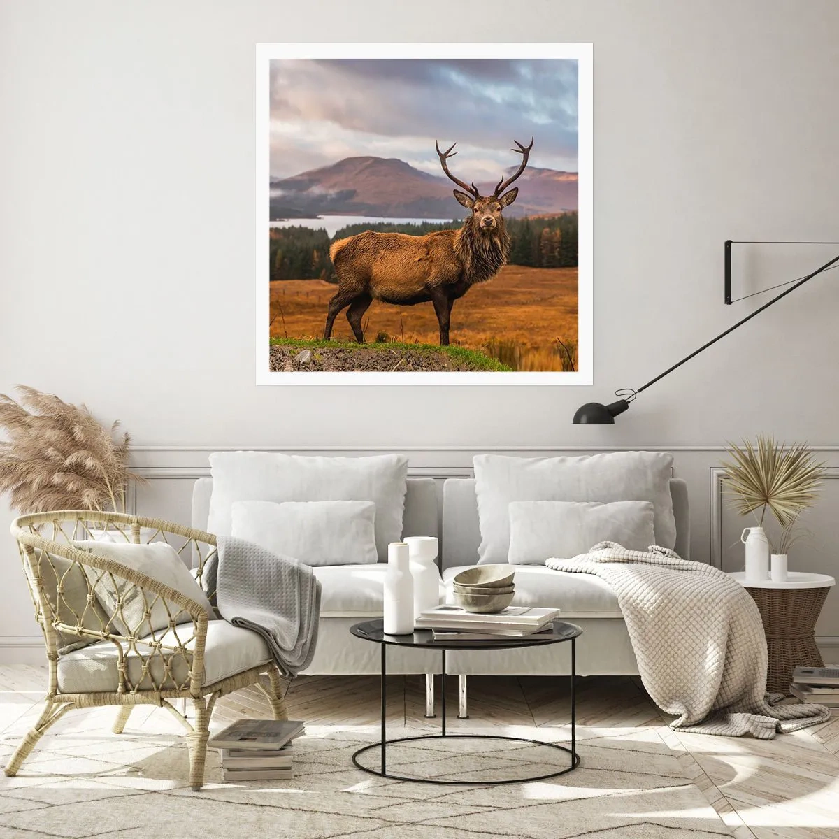 Poster - De majesteit van de natuur - 60x60 cm