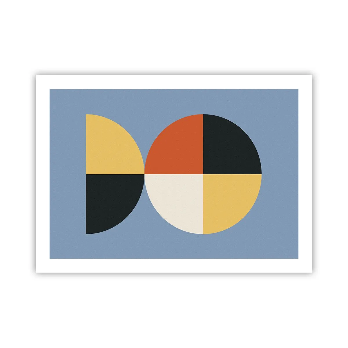 Poster - Kijk en tel - 70x50 cm