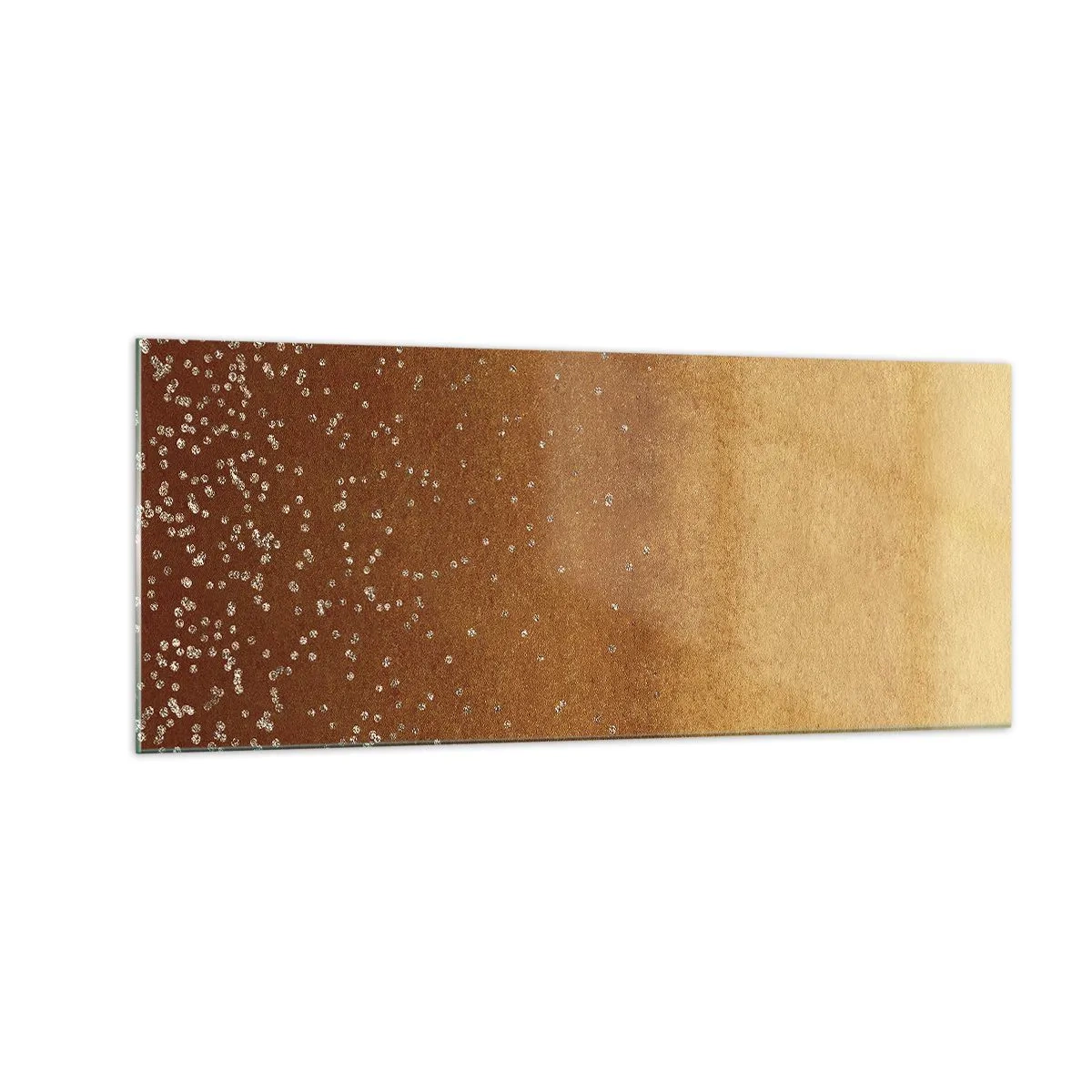 Schilderen op glas - De geboorte van het licht - 100x40 cm